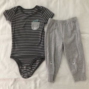 Just One You Onesie and Sweatpants Set